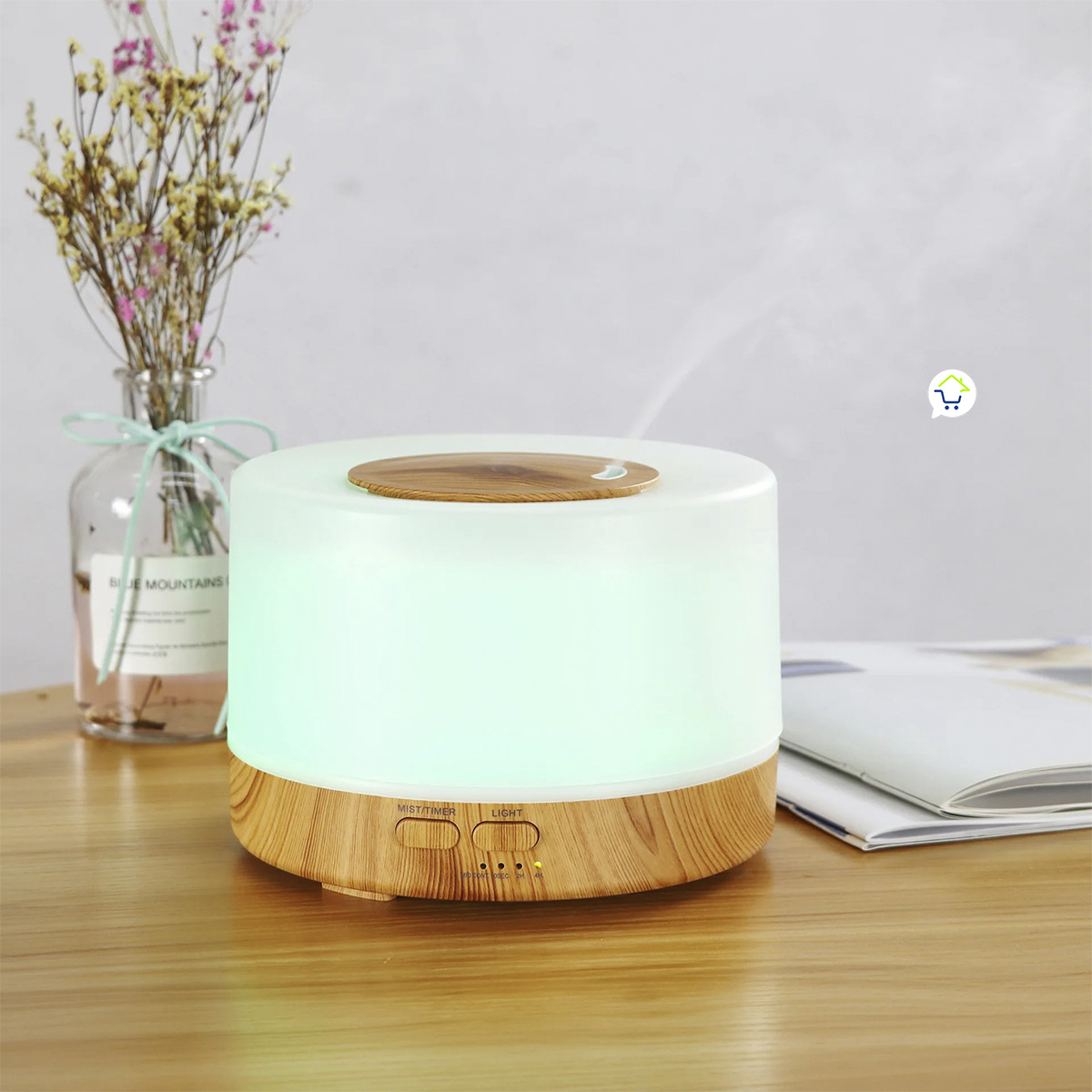 Humidificador. Difusor Aromas